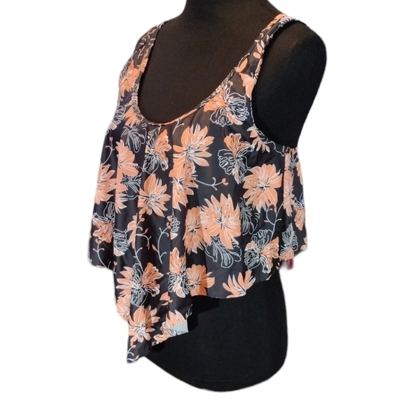 HANDKERCHIEF Tankini Top - Picture 1 of 7